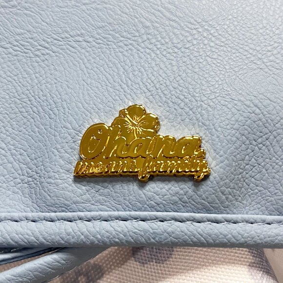 Loungefly Disney Lilo And Stitch Hibiscus Ohana Slouch Drawstring Backpack NWT - Picture 2 of 14